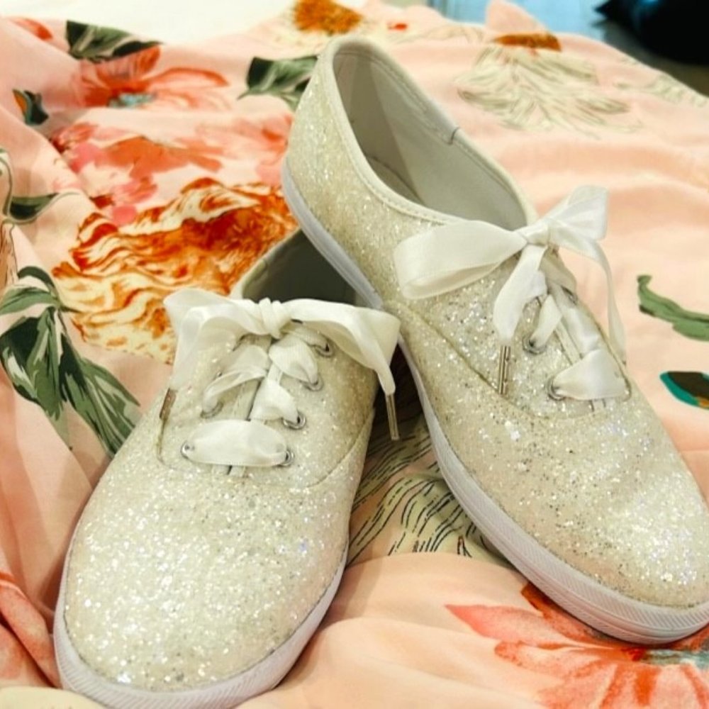 Kate Spade Sparkly Tennis Shoes